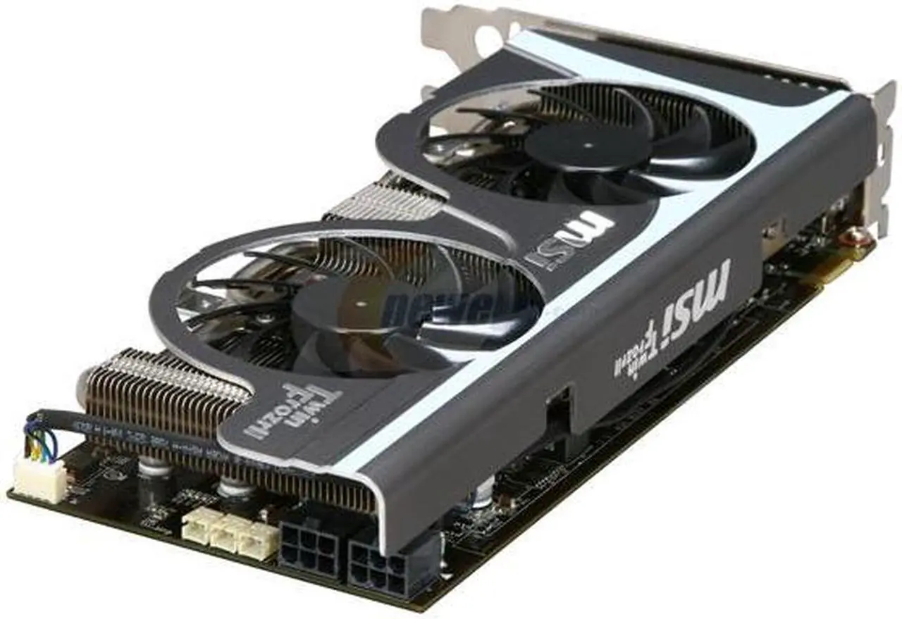 Alt view image 5 of 6 - MSI GeForce GTX 460 (Fermi) 1GB GDDR5 PCI Express 2.0 x16 SLI Support Graphics Card N460GTX Hawk Talon Attack