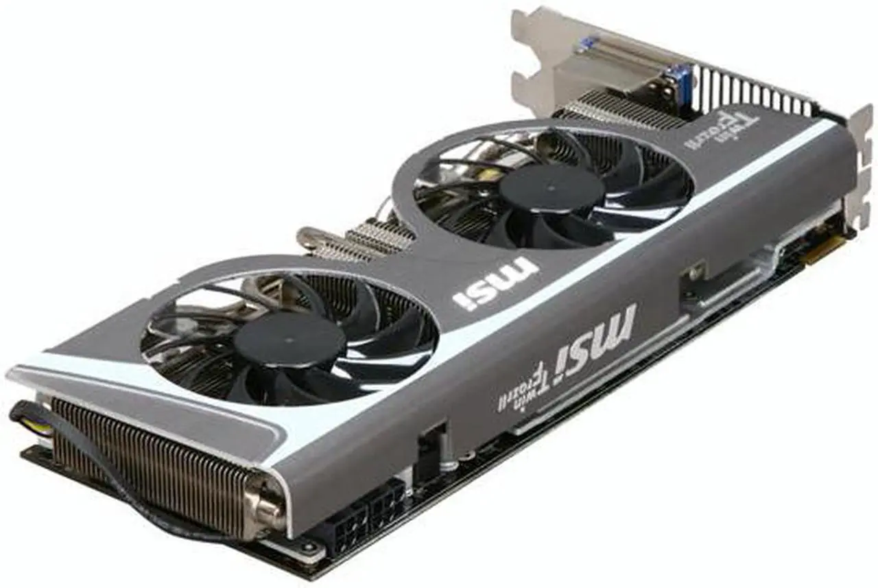 Alt view image 5 of 6 - MSI Radeon HD 6870 1GB GDDR5 PCI Express 2.1 x16 CrossFireX Support Graphics Card R6870 Twin Frozr II