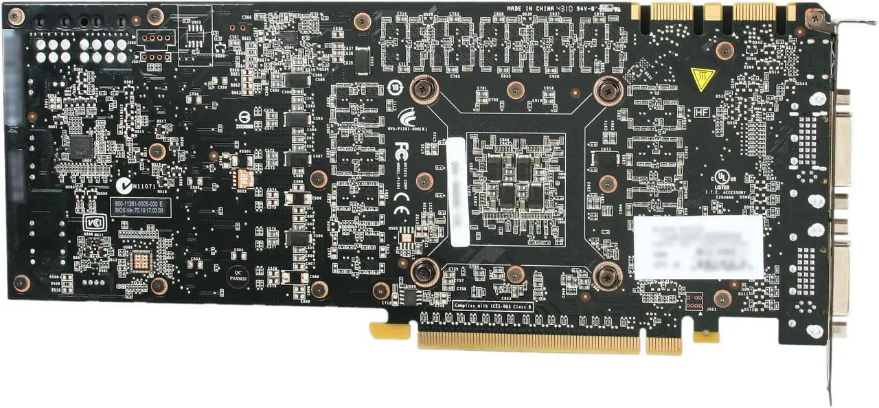 Alt view image 4 of 6 - MSI GeForce GTX 570 (Fermi) 1280MB GDDR5 PCI Express 2.0 x16 SLI Support Graphics Card N570GTX-M2D12D5