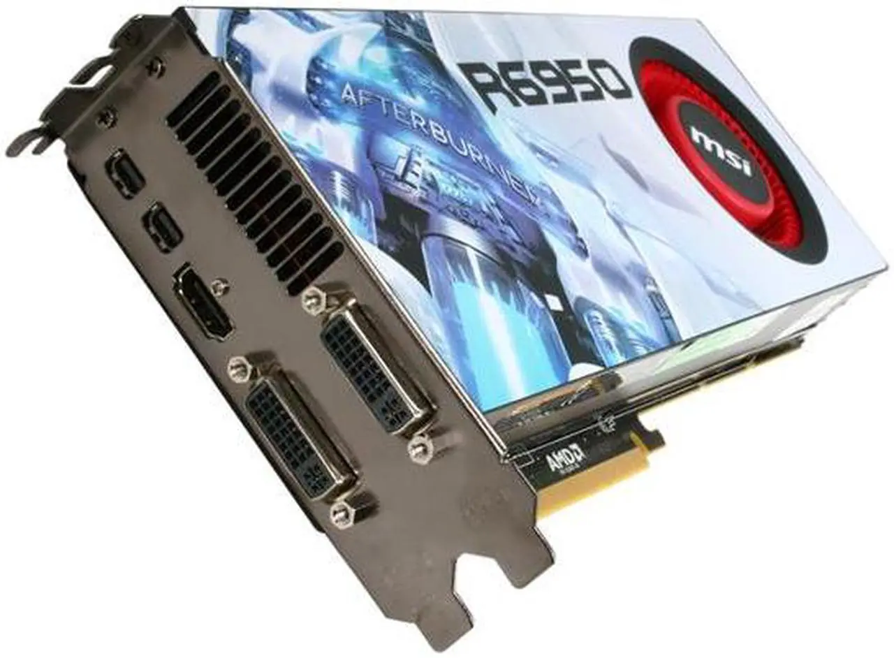 Main image of MSI Radeon HD 6950 2GB GDDR5 PCI Express 2.1 x16 CrossFireX Support Graphics Card R6950-2PM2D2GD5