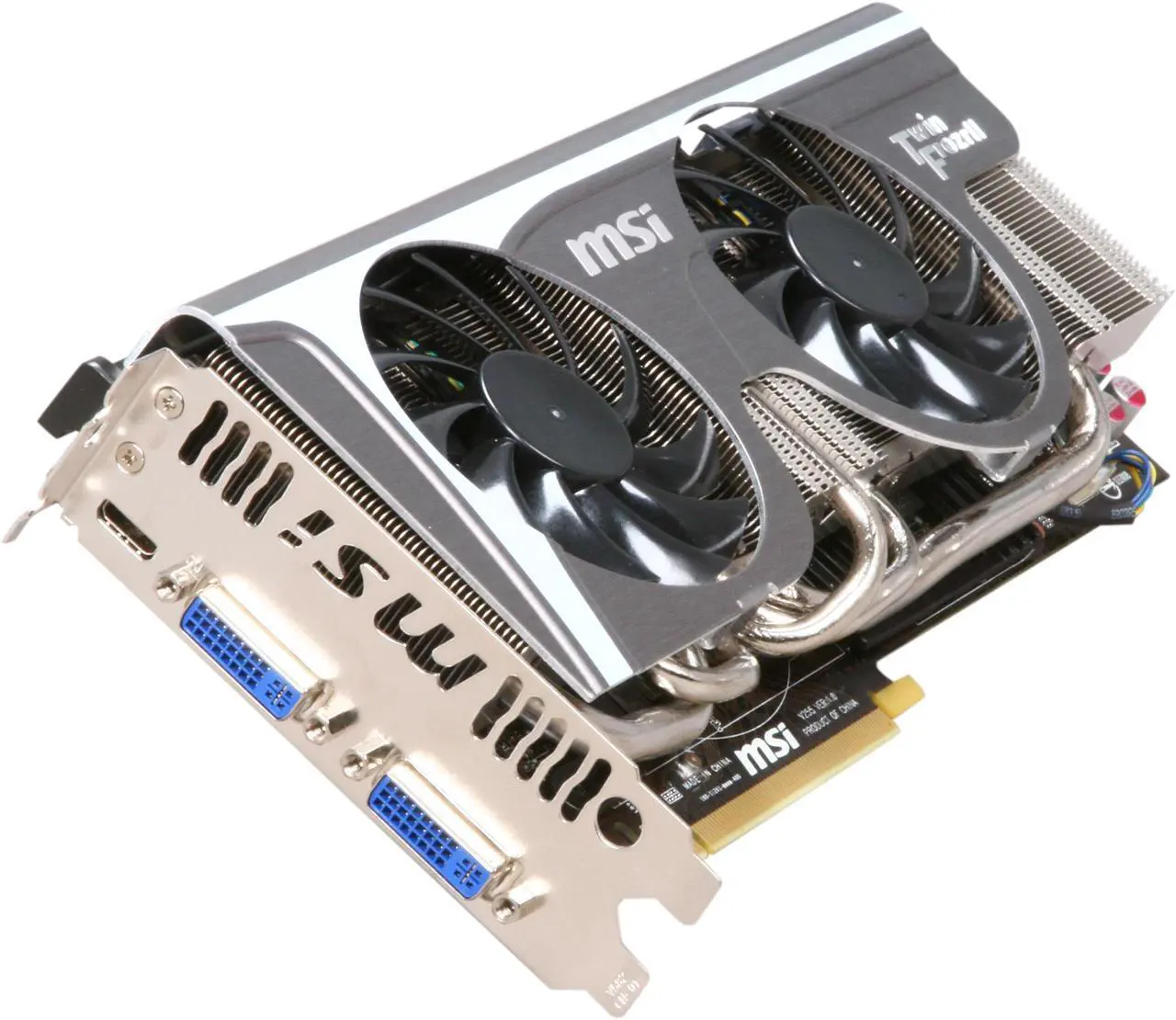 Main image of MSI GeForce GTX 580 (Fermi) 1536MB GDDR5 PCI Express 2.0 x16 SLI Support Graphics Card N580GTX Twin Frozr II/OC
