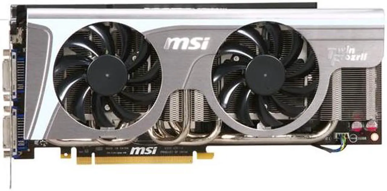 Alt view image 3 of 6 - MSI GeForce GTX 580 (Fermi) 1536MB GDDR5 PCI Express 2.0 x16 SLI Support Graphics Card N580GTX Twin Frozr II/OC