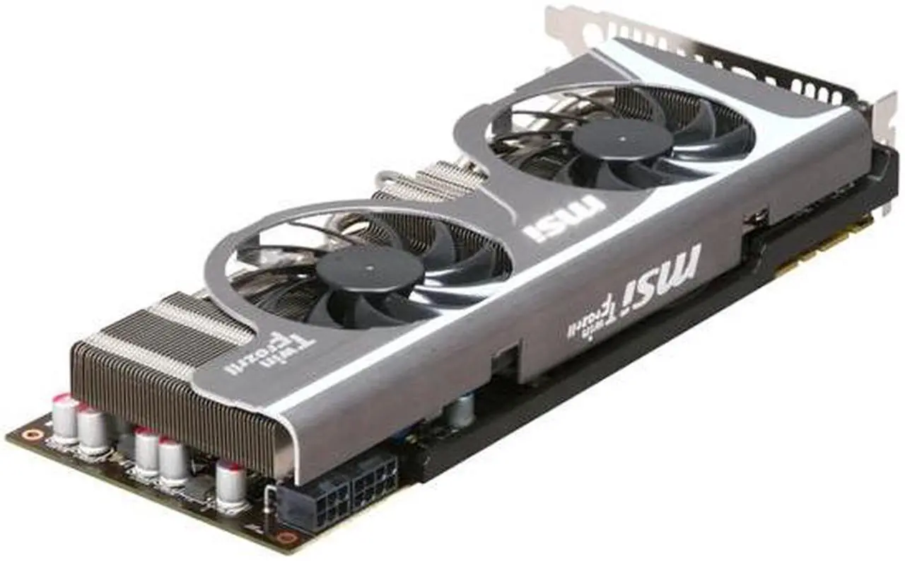 Alt view image 5 of 6 - MSI GeForce GTX 580 (Fermi) 1536MB GDDR5 PCI Express 2.0 x16 SLI Support Graphics Card N580GTX Twin Frozr II/OC
