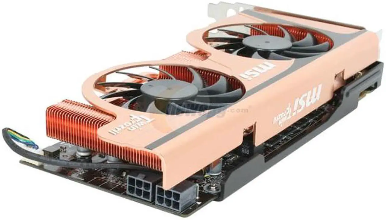 Alt view image 5 of 6 - MSI GeForce GTX 560 Ti (Fermi) 1GB GDDR5 PCI Express 2.0 x16 SLI Support Graphics Card N560GTX-Ti Twin Frozr II Golden Edition