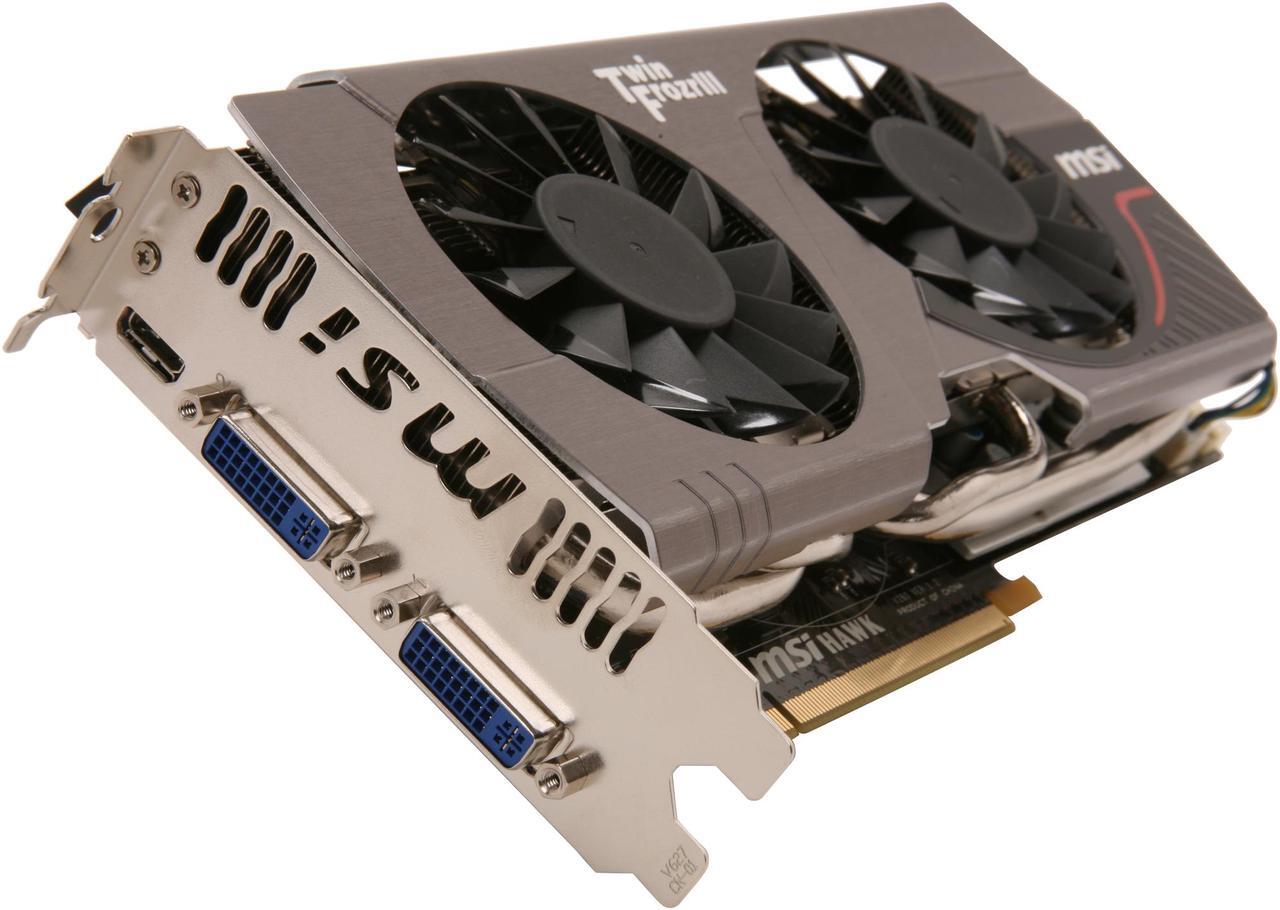 Main image of MSI GeForce GTX 560 Ti (Fermi) 1GB GDDR5 PCI Express 2.0 x16 SLI Support Graphics Card N560GTX-Ti Hawk