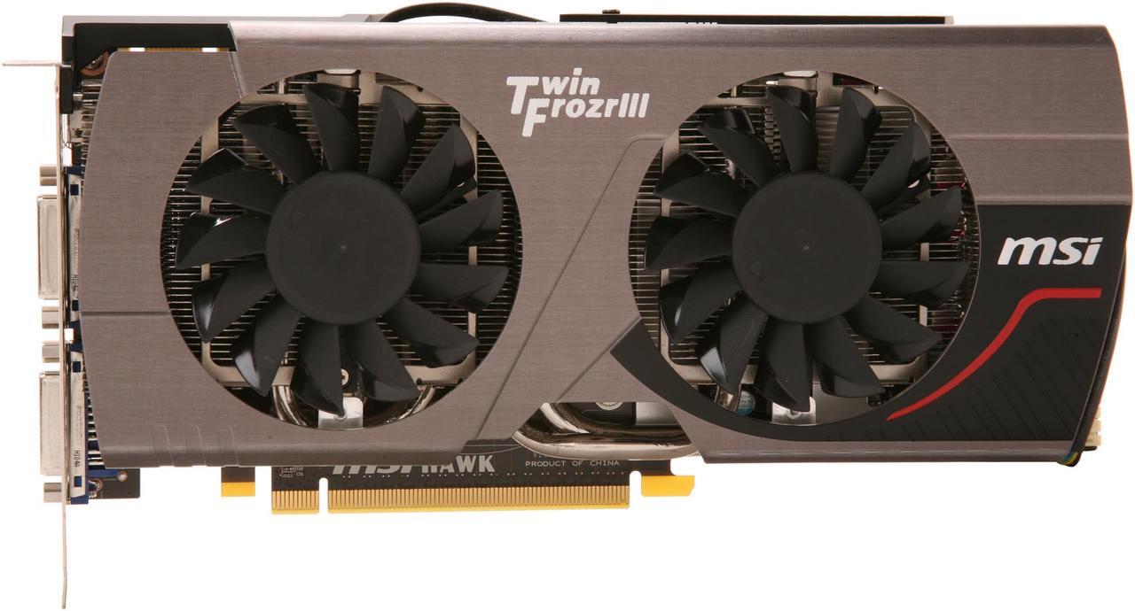 Alt view image 3 of 6 - MSI GeForce GTX 560 Ti (Fermi) 1GB GDDR5 PCI Express 2.0 x16 SLI Support Graphics Card N560GTX-Ti Hawk
