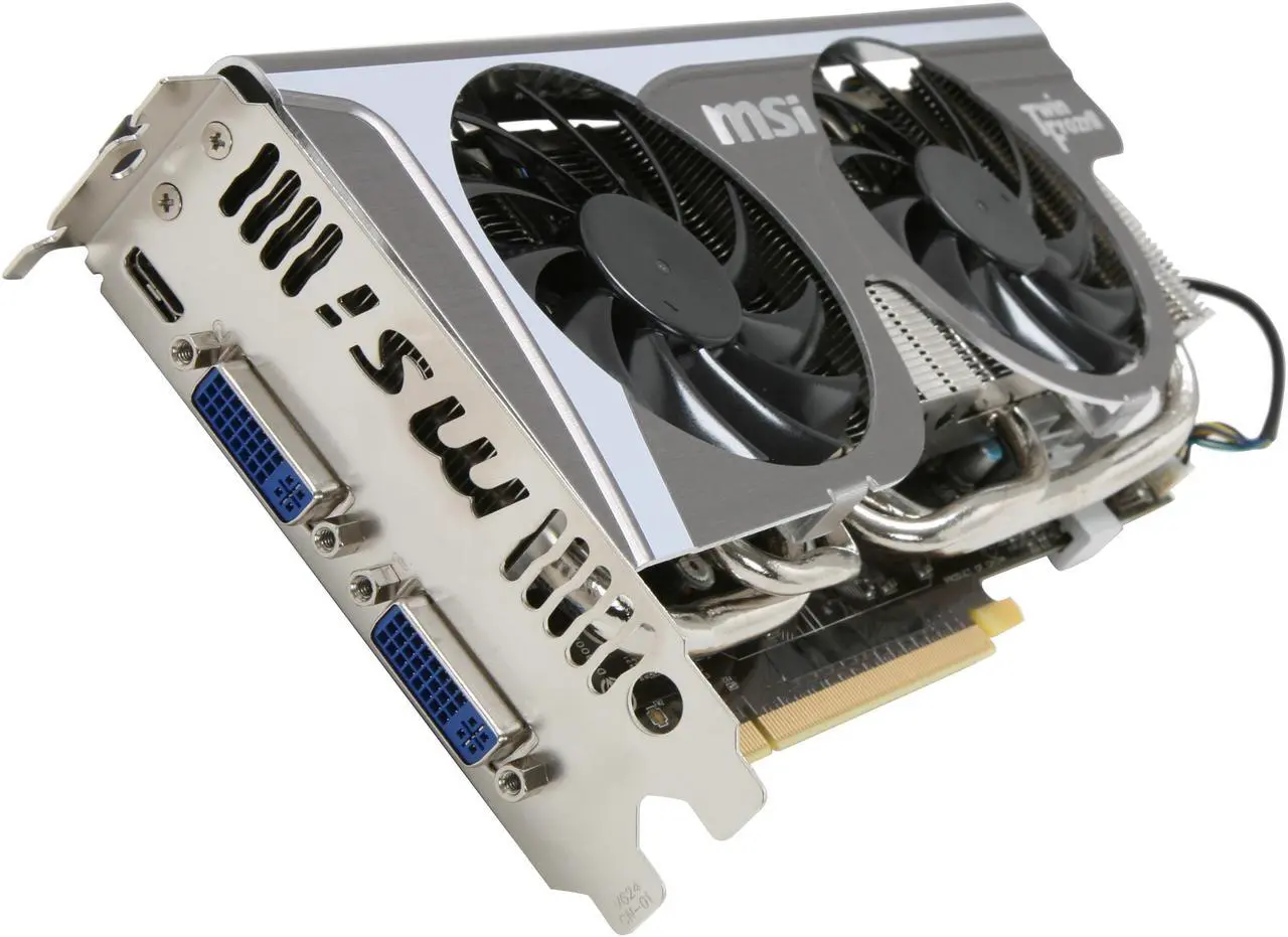 Main image of MSI GeForce GTX 560 (Fermi) 1GB GDDR5 PCI Express 2.0 x16 SLI Support Graphics Card N560GTX Twin Frozr II/OC