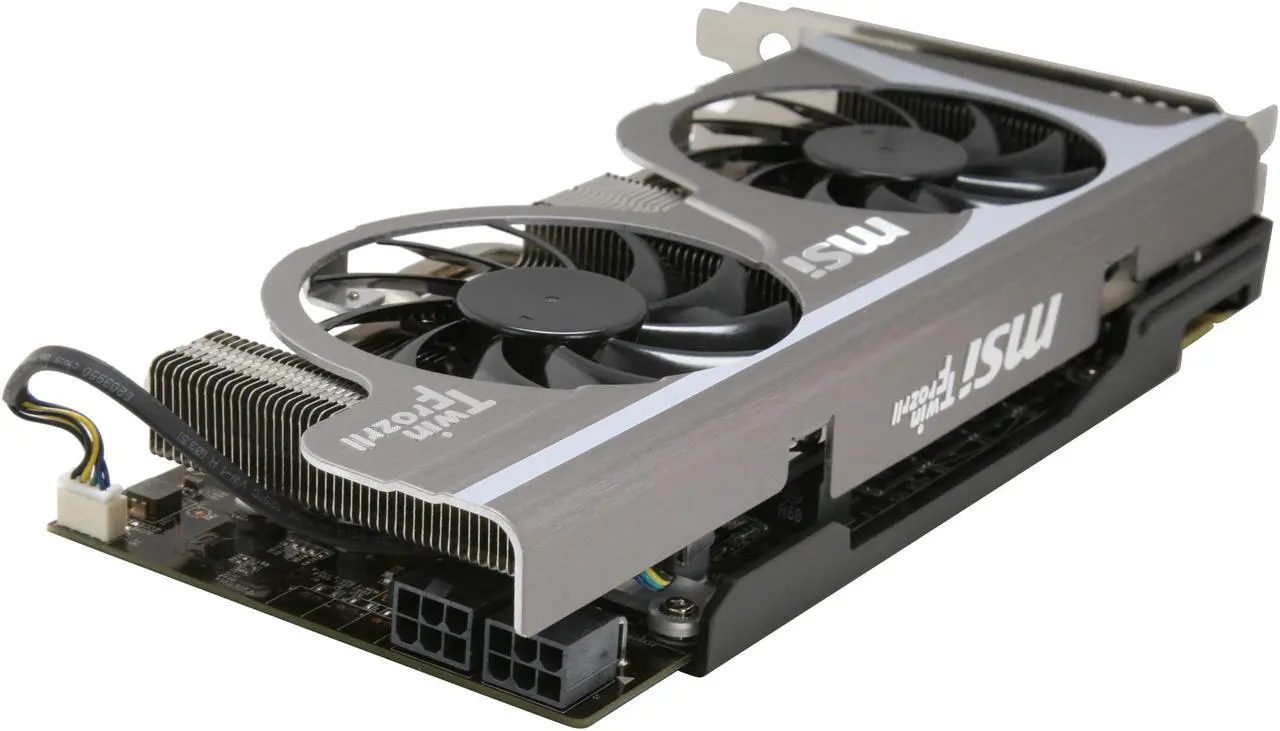Alt view image 5 of 6 - MSI GeForce GTX 560 (Fermi) 1GB GDDR5 PCI Express 2.0 x16 SLI Support Graphics Card N560GTX Twin Frozr II/OC