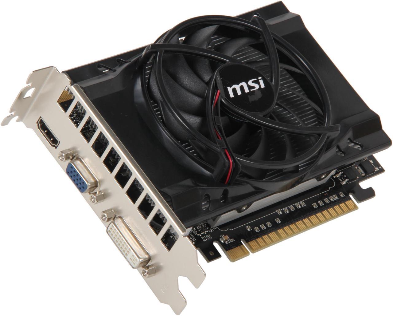 MSI GeForce GTS 450 (Fermi) 2GB DDR3 PCI Express 2.0 x16 SLI Support Video Card N450GTS-MD2GD3