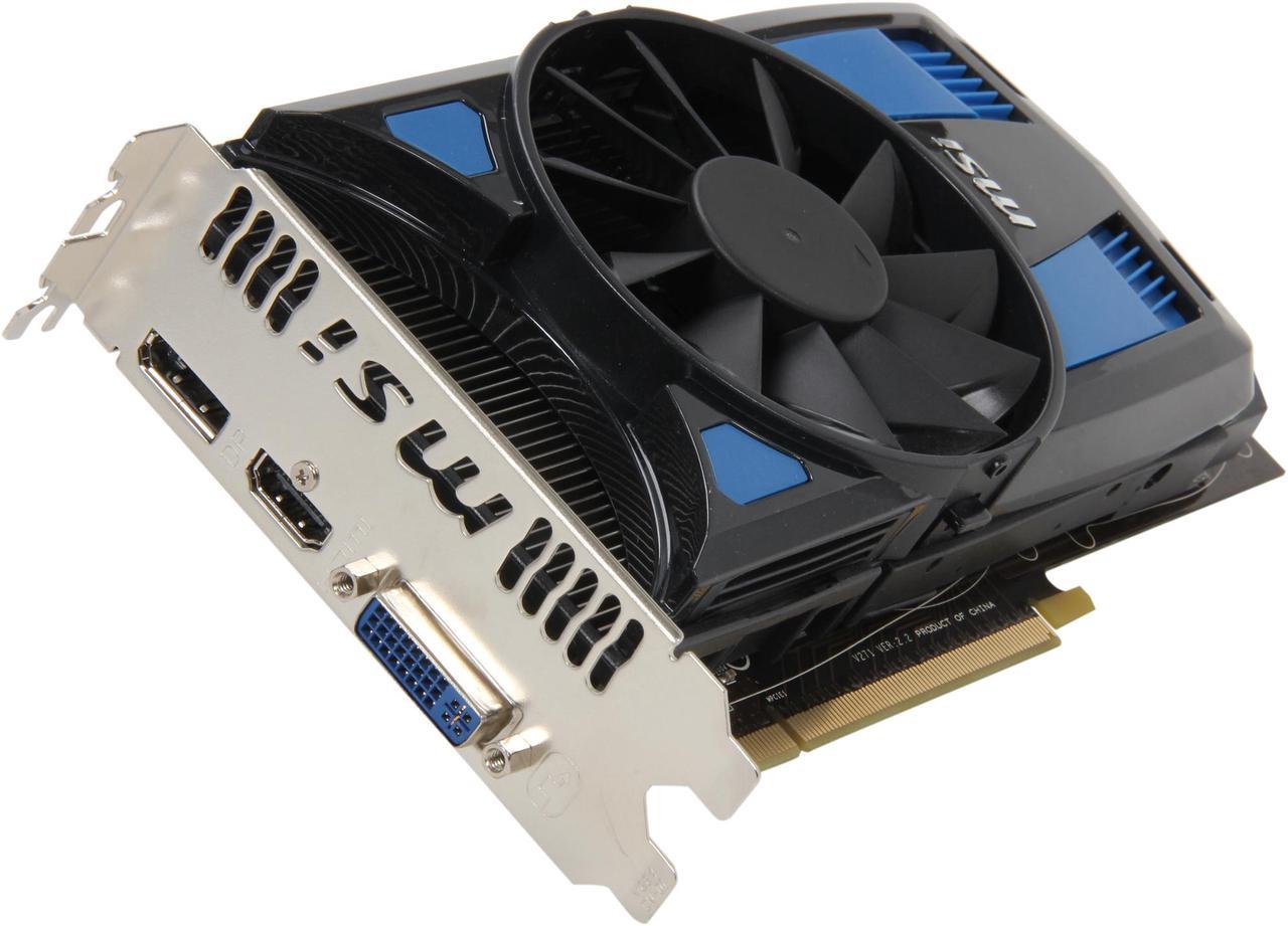 MSI Radeon HD 7770 1GB GDDR5 PCI Express 3.0 x16 CrossFireX Support Video Card R7770 PE1GD5/OC