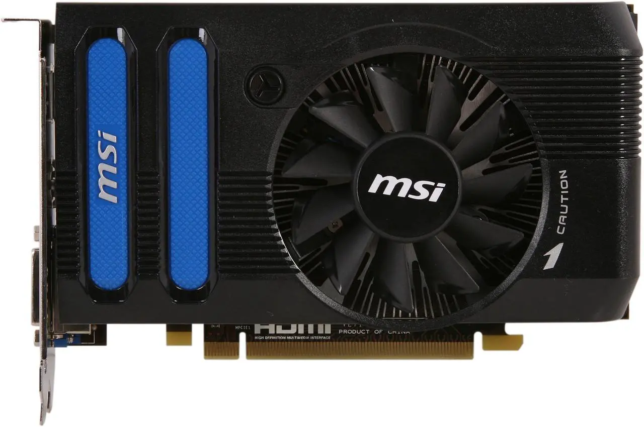 Alt view image 3 of 6 - MSI Radeon HD 7770 1GB GDDR5 PCI Express 3.0 x16 Graphics Card R7770-PMD1GD5