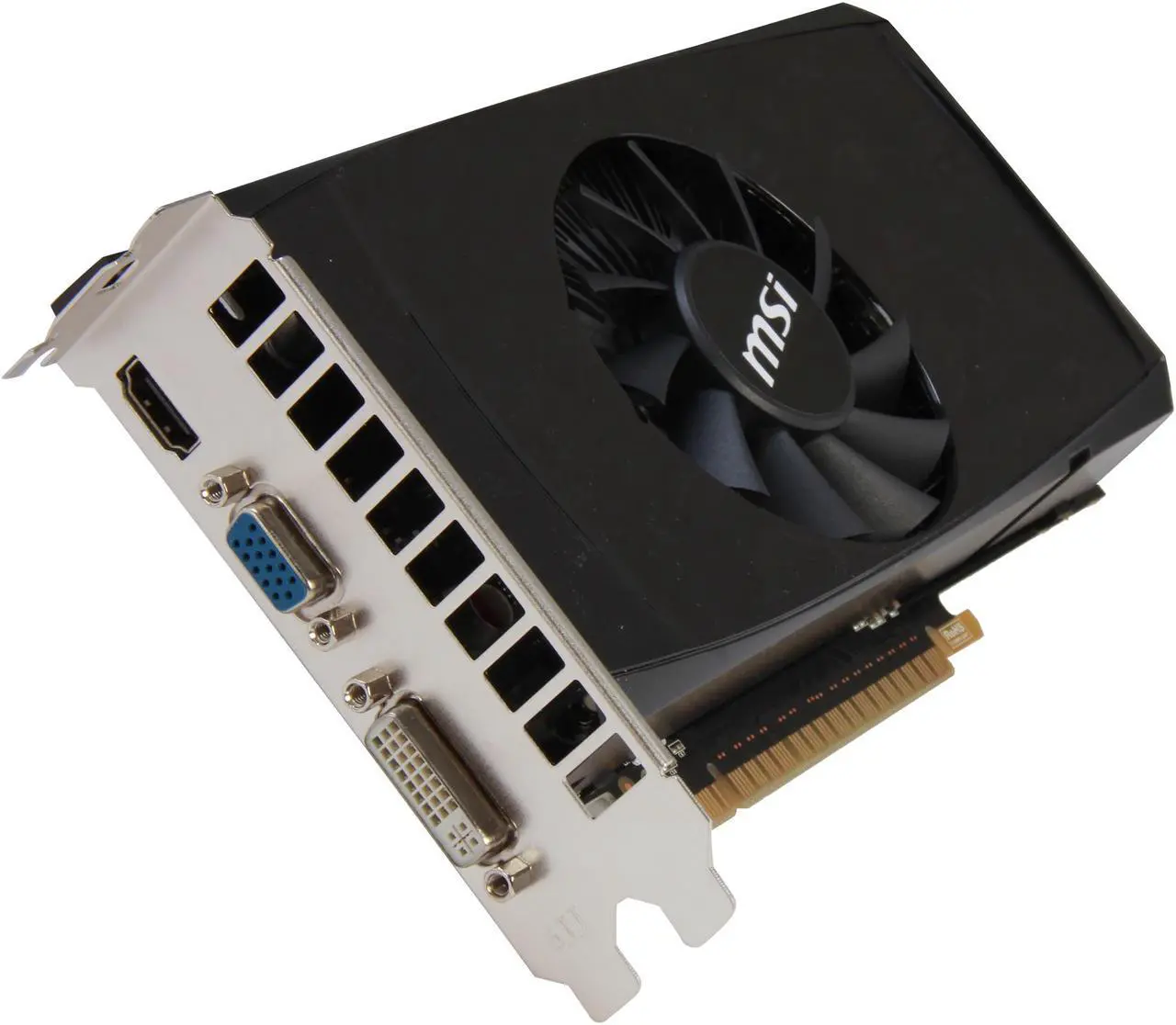 MSI GeForce GTX 550 Ti (Fermi) Video Card N550GTX-Ti MD1GD5 V2 - Newegg.com