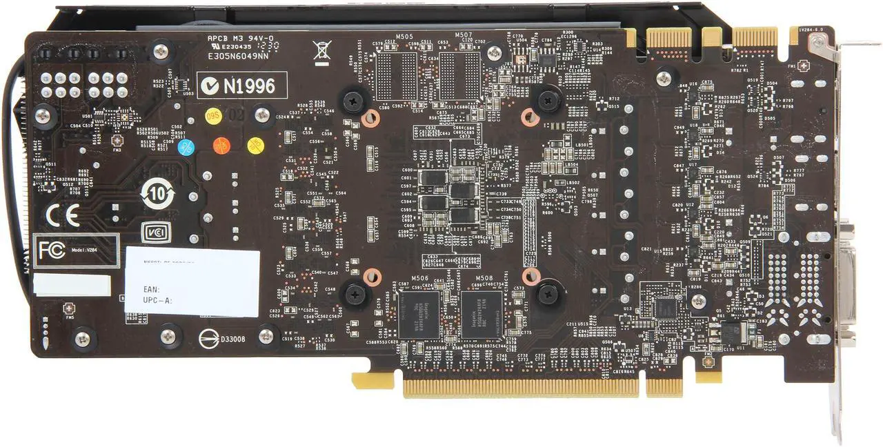 Alt view image 4 of 6 - MSI GeForce GTX 660 Ti 2GB GDDR5 PCI Express 3.0 x16 SLI Support Graphics Card N660TI PE 2GD5/OC