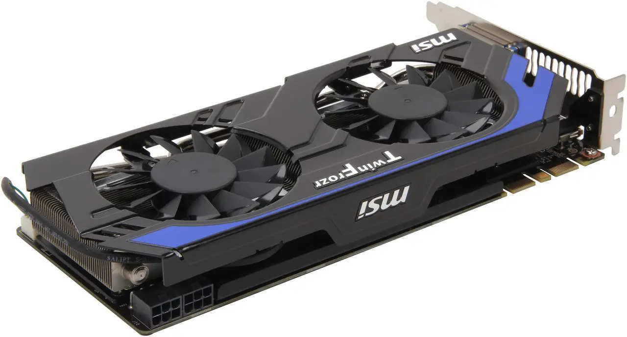 Alt view image 5 of 6 - MSI GeForce GTX 660 Ti 2GB GDDR5 PCI Express 3.0 x16 SLI Support Graphics Card N660TI PE 2GD5/OC