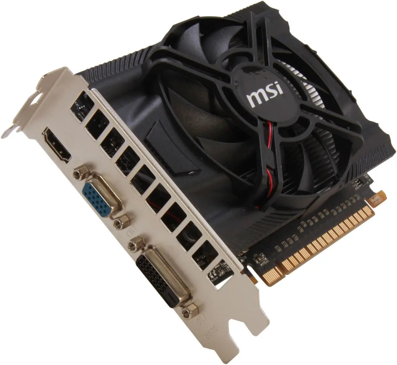 Main image of MSI GeForce GTX 650 1GB GDDR5 PCI Express 3.0 x16 Graphics Card N650-MD1GD5/OC