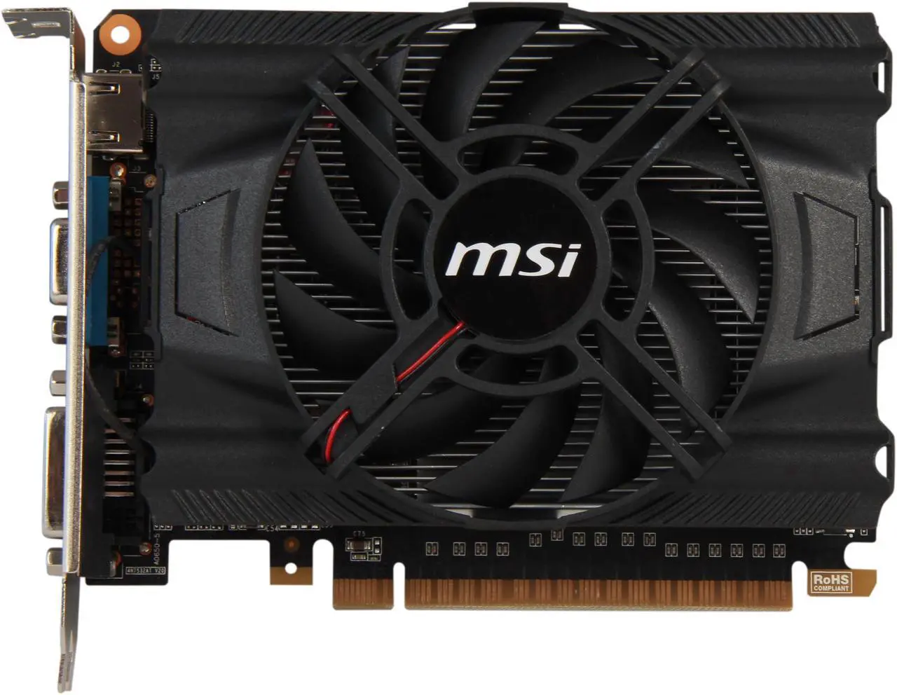 Alt view image 3 of 6 - MSI GeForce GTX 650 1GB GDDR5 PCI Express 3.0 x16 Graphics Card N650-MD1GD5/OC