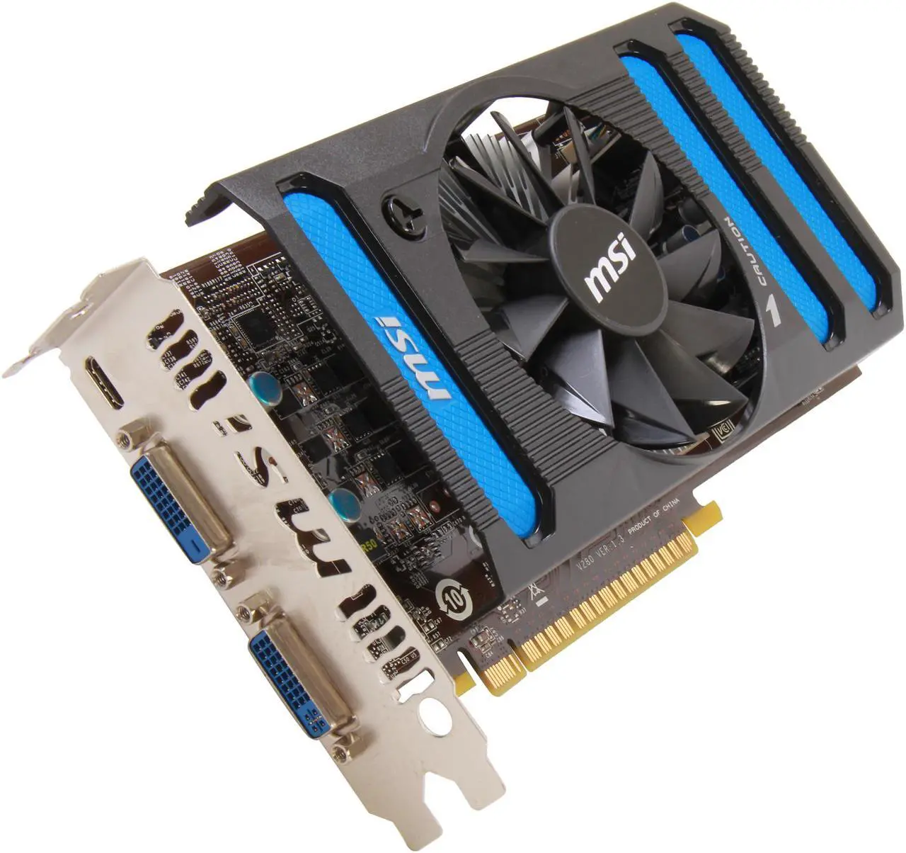 Main image of MSI GeForce GTX 650 Ti 1GB GDDR5 PCI Express 3.0 x16 Graphics Card N650TI-1GD5/OC