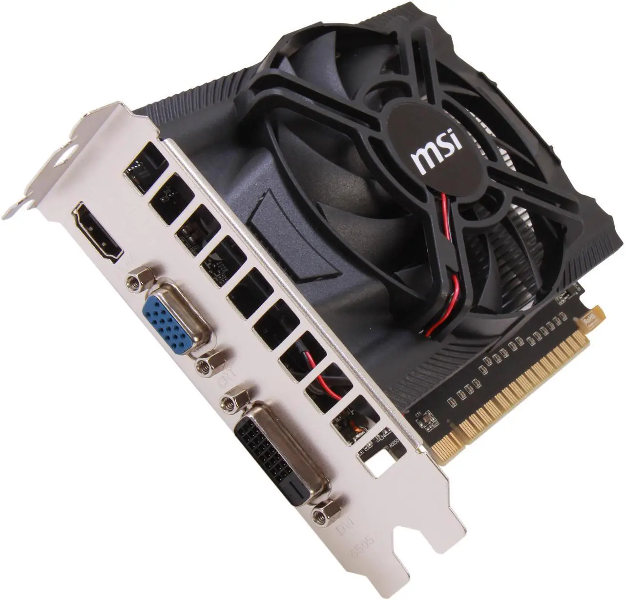 MSI GeForce GTX 650 2GB GDDR5 PCI Express 3.0 Video Card N650-2GD5/OC