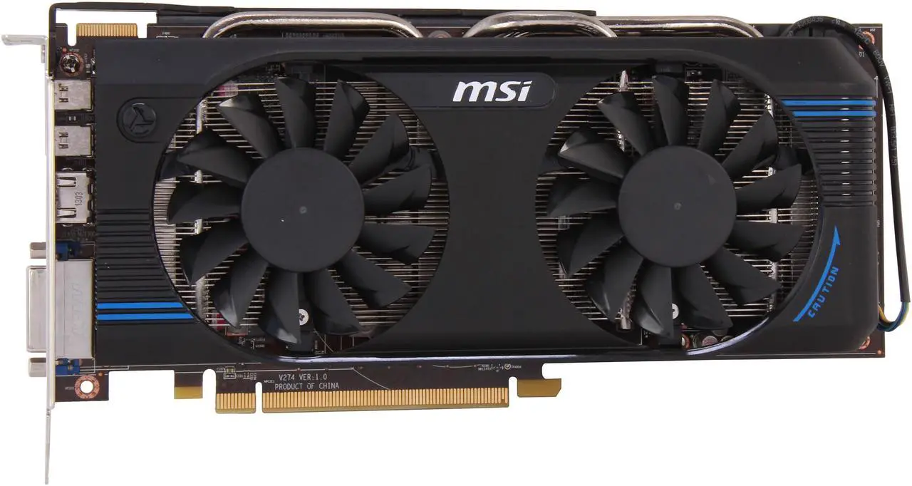 Alt view image 3 of 6 - MSI Radeon HD 7870 GHz Edition 2GB GDDR5 PCI Express 3.0 x16 CrossFireX Support Graphics Card R7870-2GD5T/OC