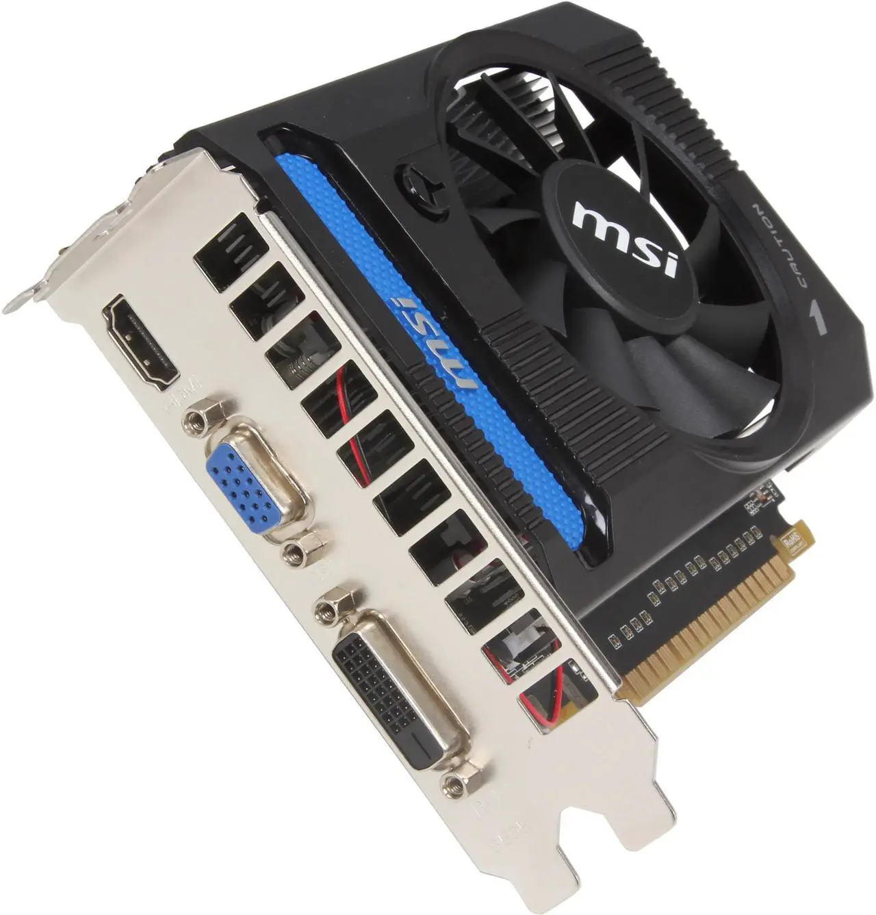Main image of MSI GeForce GTX 650 Ti 1GB GDDR5 PCI Express 3.0 Graphics Card N650TI-1GD5/V1