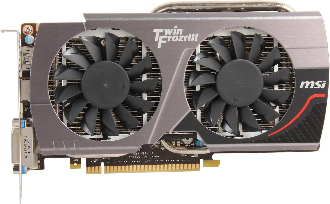 Alt view image 3 of 6 - MSI GeForce GTX 650 Ti BOOST 2GB GDDR5 PCI Express 3.0 SLI Support Video Card N650TI TF 2GD5/OC BE