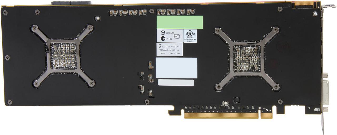 Alt view image 4 of 6 - MSI Radeon HD 7990 6GB GDDR5 PCI Express 3.0 x16 CrossFireX Support Graphics Card R7990-6GD5