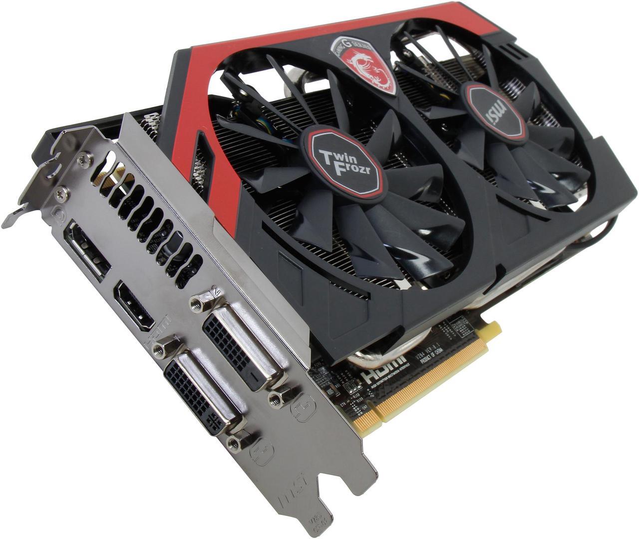 Main image of MSI Gaming N760 TF 2GD5/OC G-SYNC Support GeForce GTX 760 2GB 256-Bit GDDR5 PCI Express 3.0 SLI Support Video Card