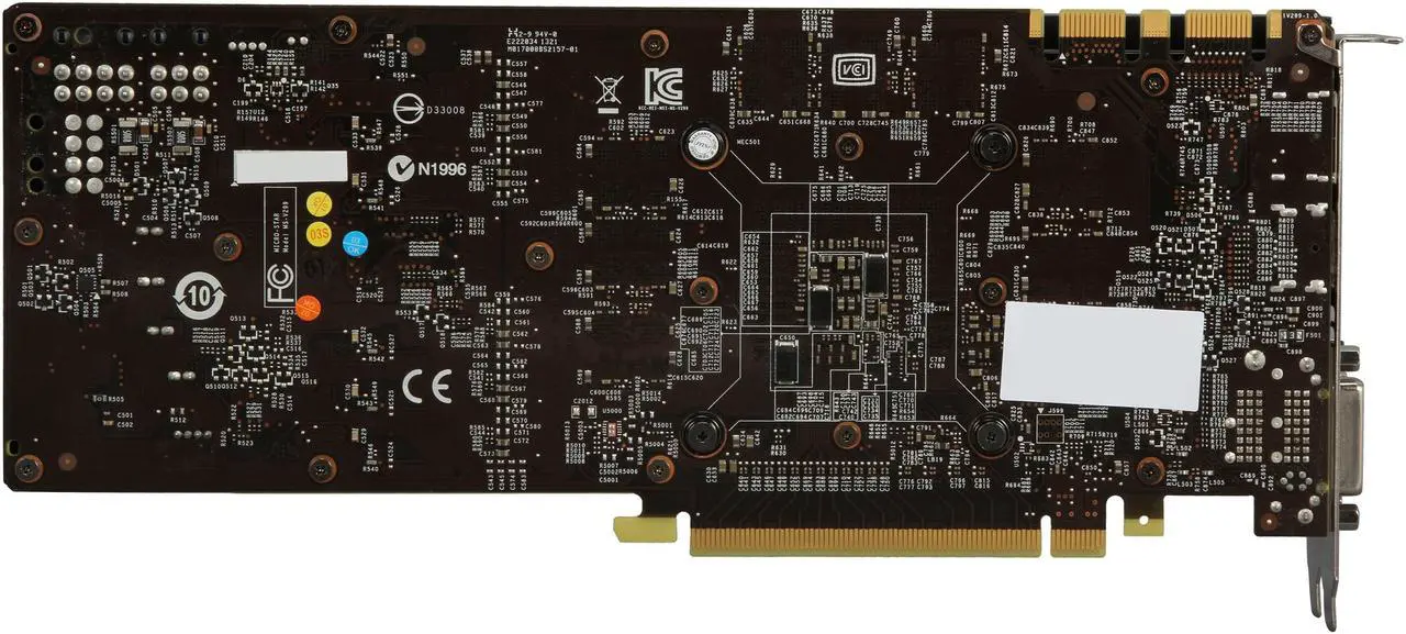 Alt view image 4 of 6 - MSI N770-2GD5/OC G-SYNC Support GeForce GTX 770 2GB 256-Bit GDDR5 PCI Express 3.0 x16 HDCP Ready SLI Support Video Card