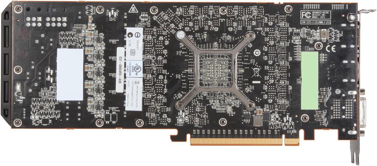 Alt view image 4 of 6 - MSI Radeon R9 290X 4GB GDDR5 Graphics Card R9 290X 4GD5 BF4