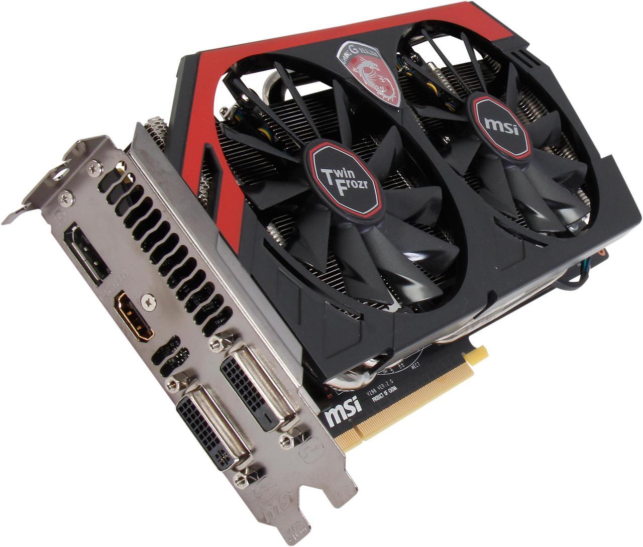 Main image of MSI GTX 780Ti GAMING G-SYNC Support GeForce GTX 780 Ti 3GB GDDR5 PCI Express 3.0 Video Card