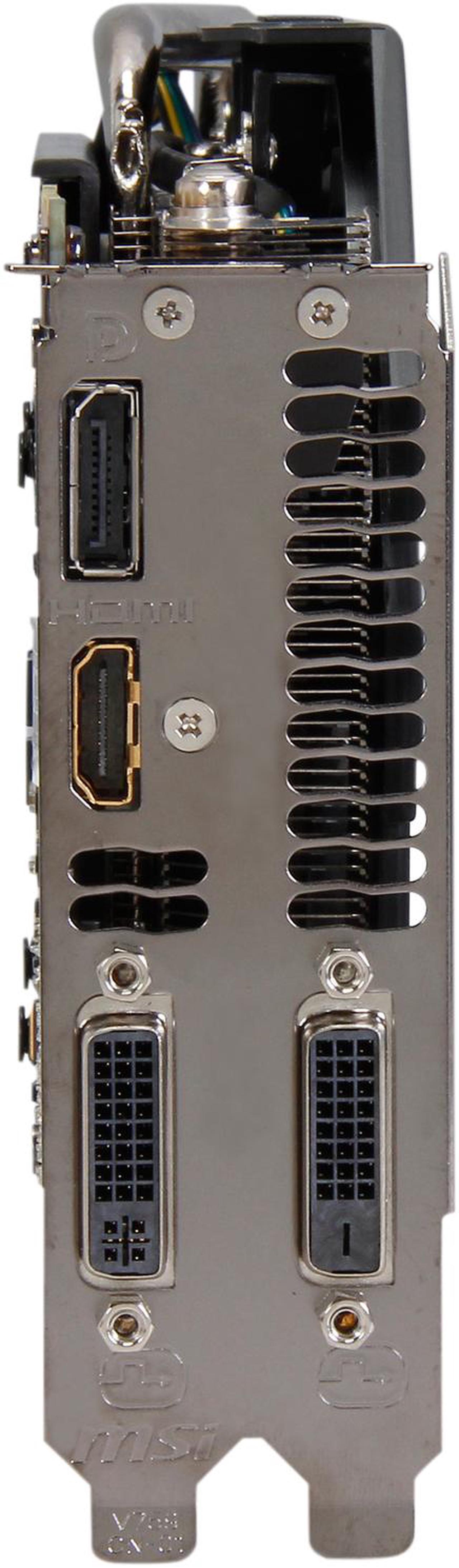 Alt view image 2 of 6 - MSI GTX 780Ti GAMING G-SYNC Support GeForce GTX 780 Ti 3GB GDDR5 PCI Express 3.0 Video Card