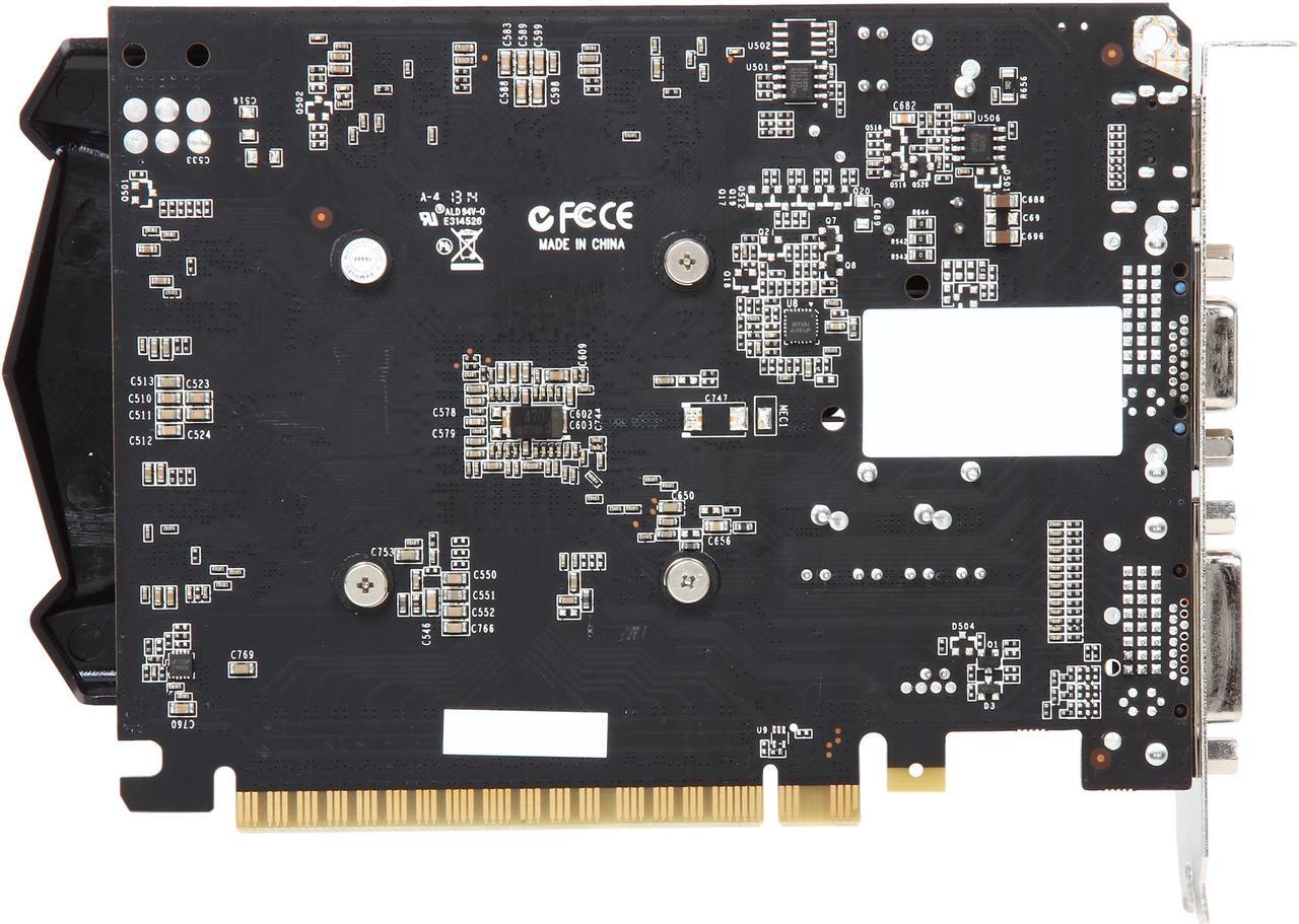 Alt view image 4 of 5 - MSI  N750-2GD5/OC G-SYNC Support GeForce GTX 750  2GB  128-Bit  GDDR5  PCI Express 3.0 x16  HDCP Ready Video Card
