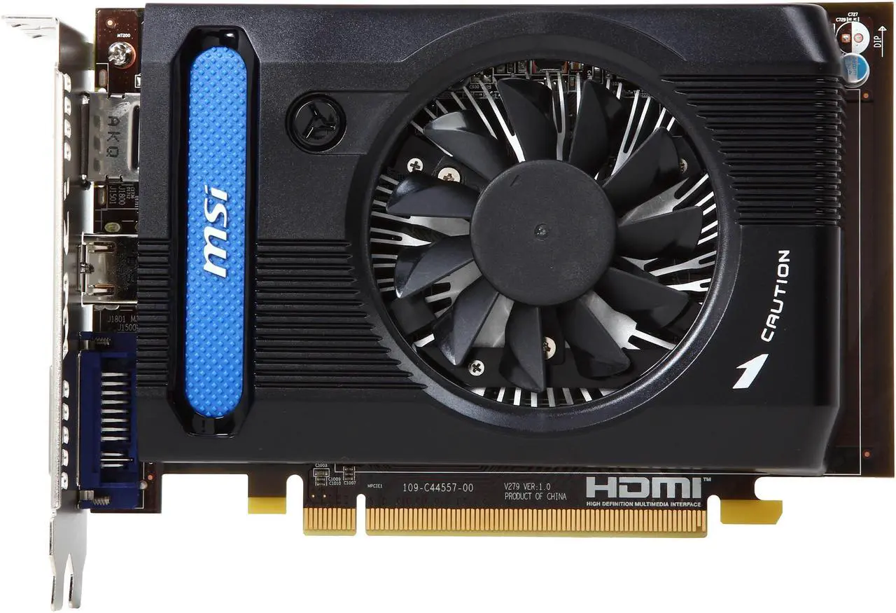 Alt view image 3 of 5 - MSI Radeon HD 7730 1GB GDDR5 PCI Express 3.0 x16 CrossFireX Support Graphics Card R7730-1GD5