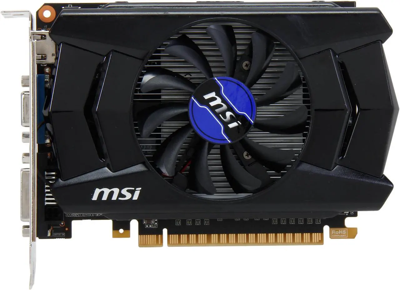 Alt view image 4 of 5 - MSI GeForce GT 740 1GB GDDR5 PCI Express 3.0 x16 Graphics Card N740-1GD5