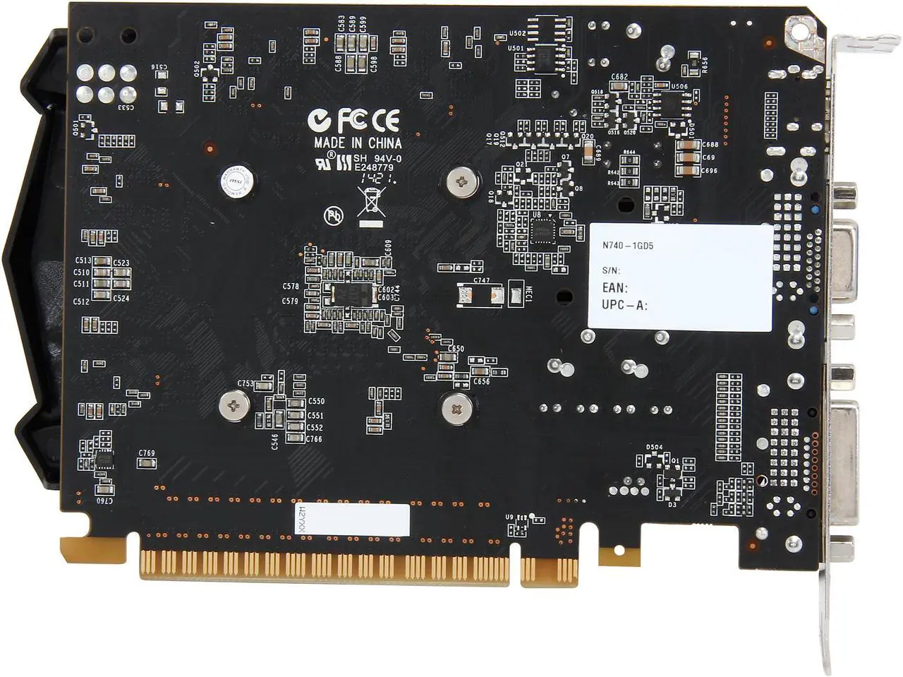 Alt view image 5 of 5 - MSI GeForce GT 740 1GB GDDR5 PCI Express 3.0 x16 Graphics Card N740-1GD5