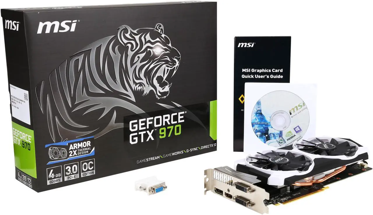 Alt view image 7 of 6 - MSI GeForce GTX 970 4GD5T OC