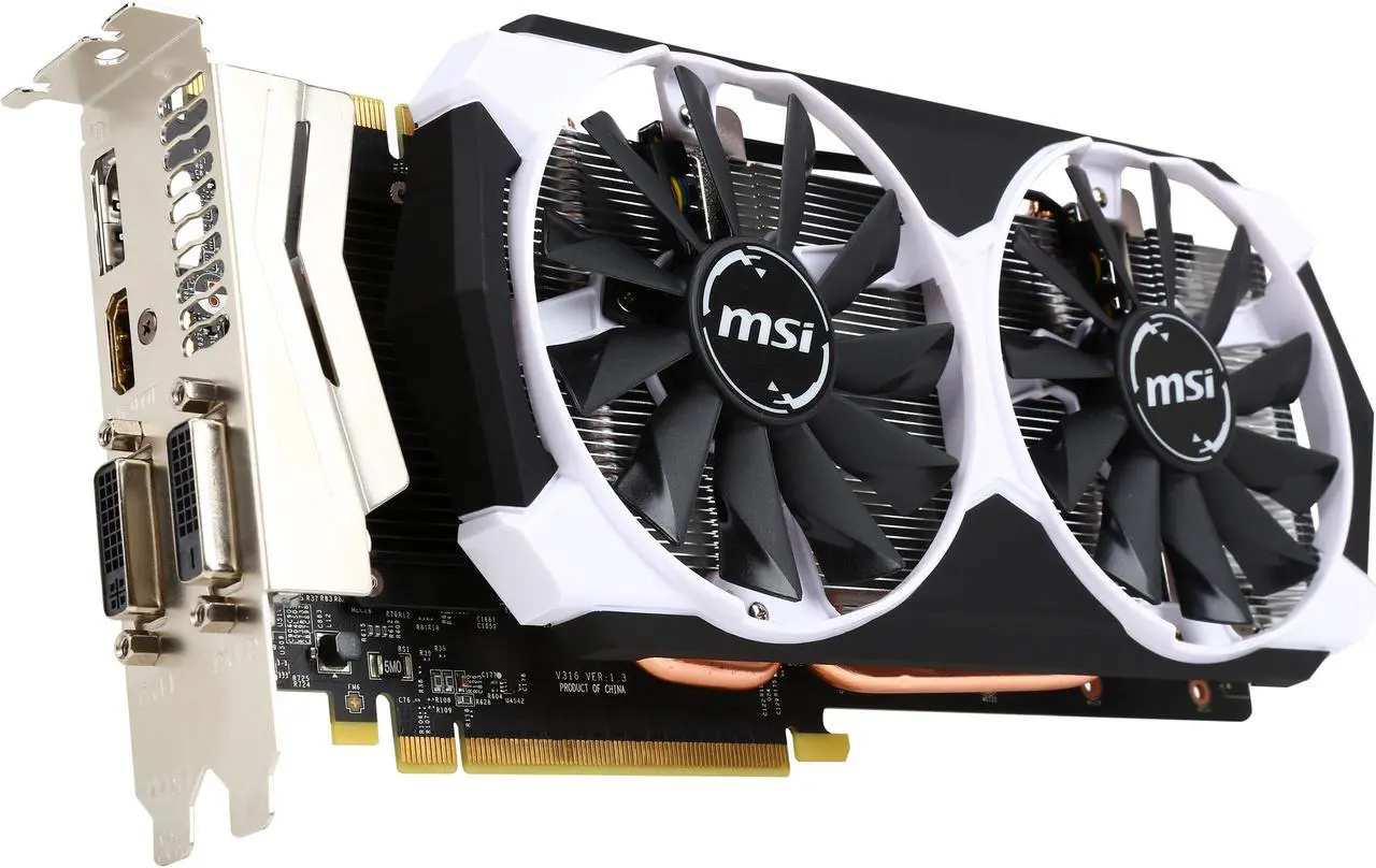 Main image of MSI GeForce GTX 970 4GD5T OC