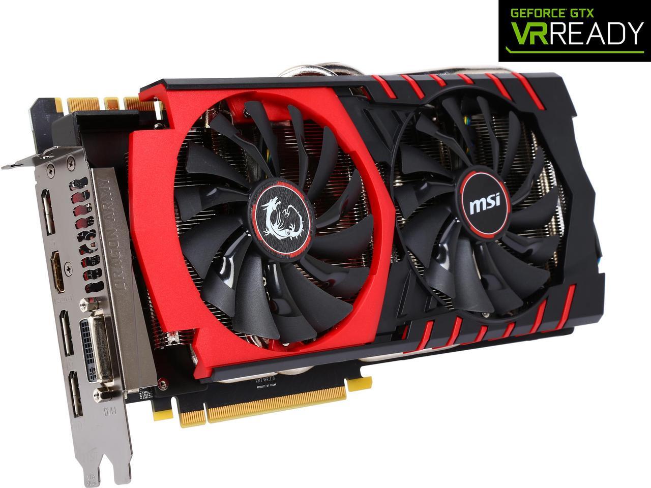 Main image of MSI GeForce GTX 980 GAMING 4G