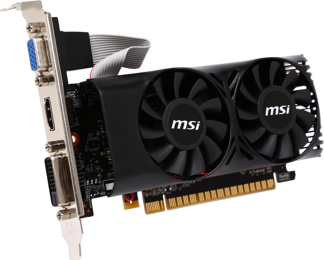 MSI GeForce GTX 750 Ti 2GB GDDR5 PCI Express 3.0 x16 Video Card N750 Ti-2GD5TLP