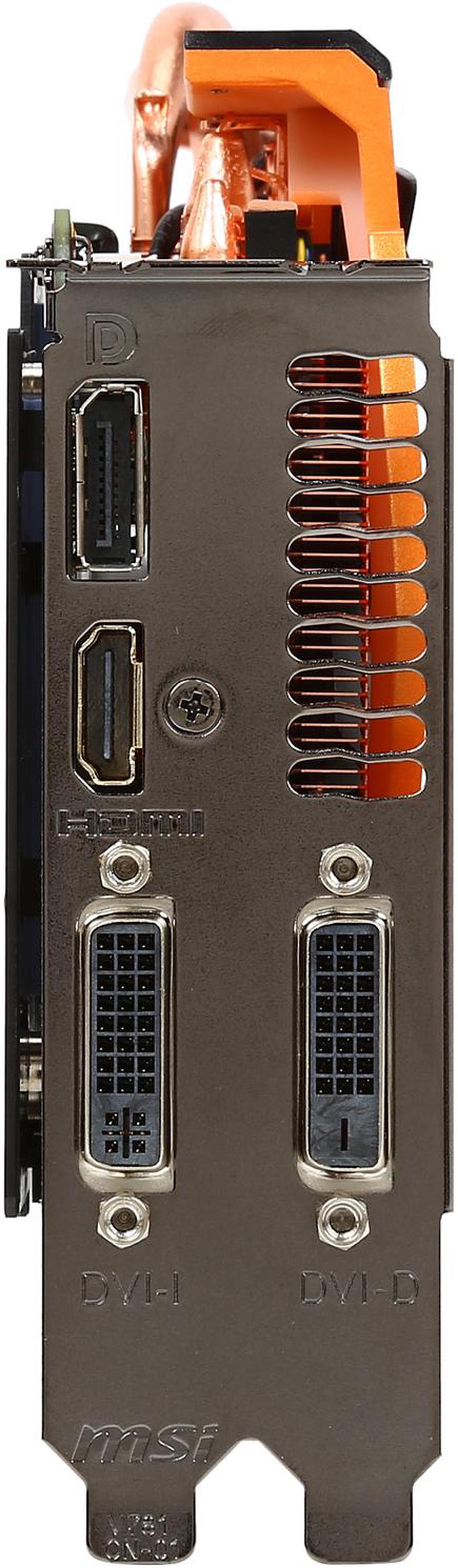 Alt view image 2 of 6 - MSI GM204-200 (Maxwell) 4GB GDDR5 PCI Express 3.0 x16 SLI Support ATX Video Card GTX 970 GAMING 4G Golden Edition