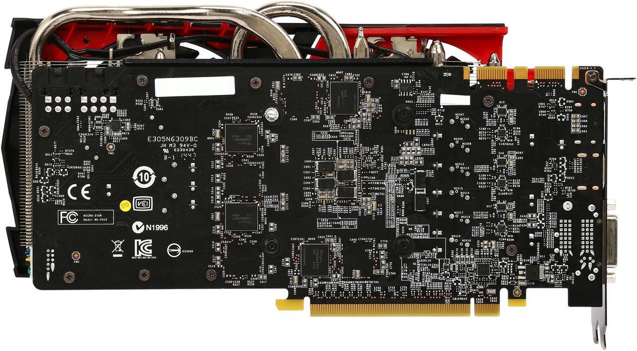 Alt view image 5 of 6 - MSI GeForce GTX 970 GAMING 4G LE