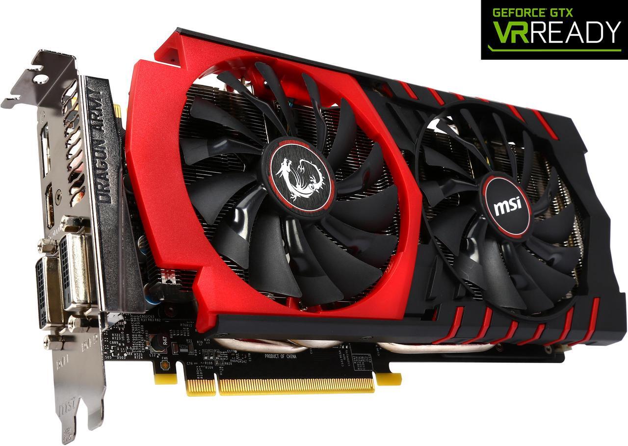 Main image of MSI GeForce GTX 970 GAMING 4G LE