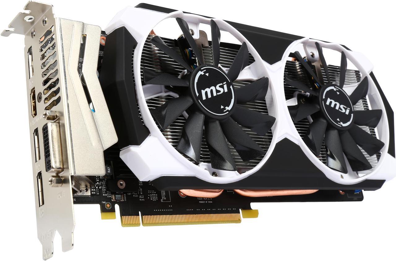 Main image of MSI GeForce GTX 960 2GB GDDR5 PCI Express 3.0 x16 SLI Support ATX Video Card GTX 960 2GD5T OC