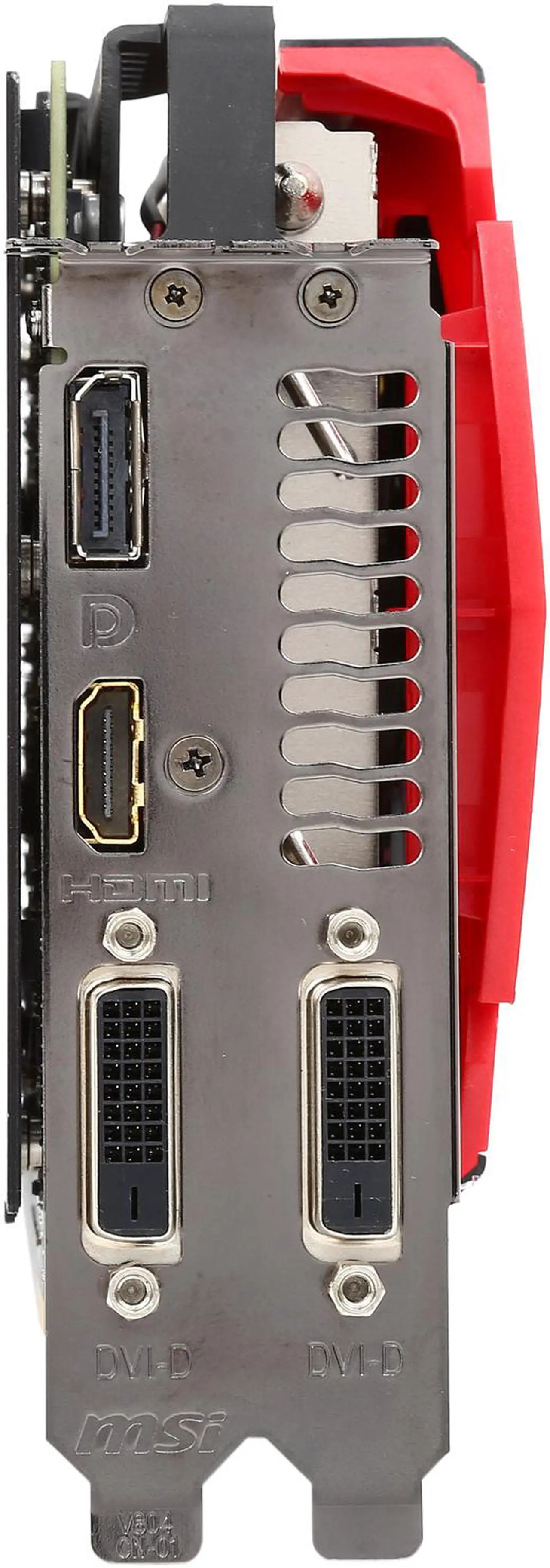 Alt view image 3 of 6 - MSI Radeon R9 390 8GB GDDR5 Graphics Card R9 390 GAMING 8G LE