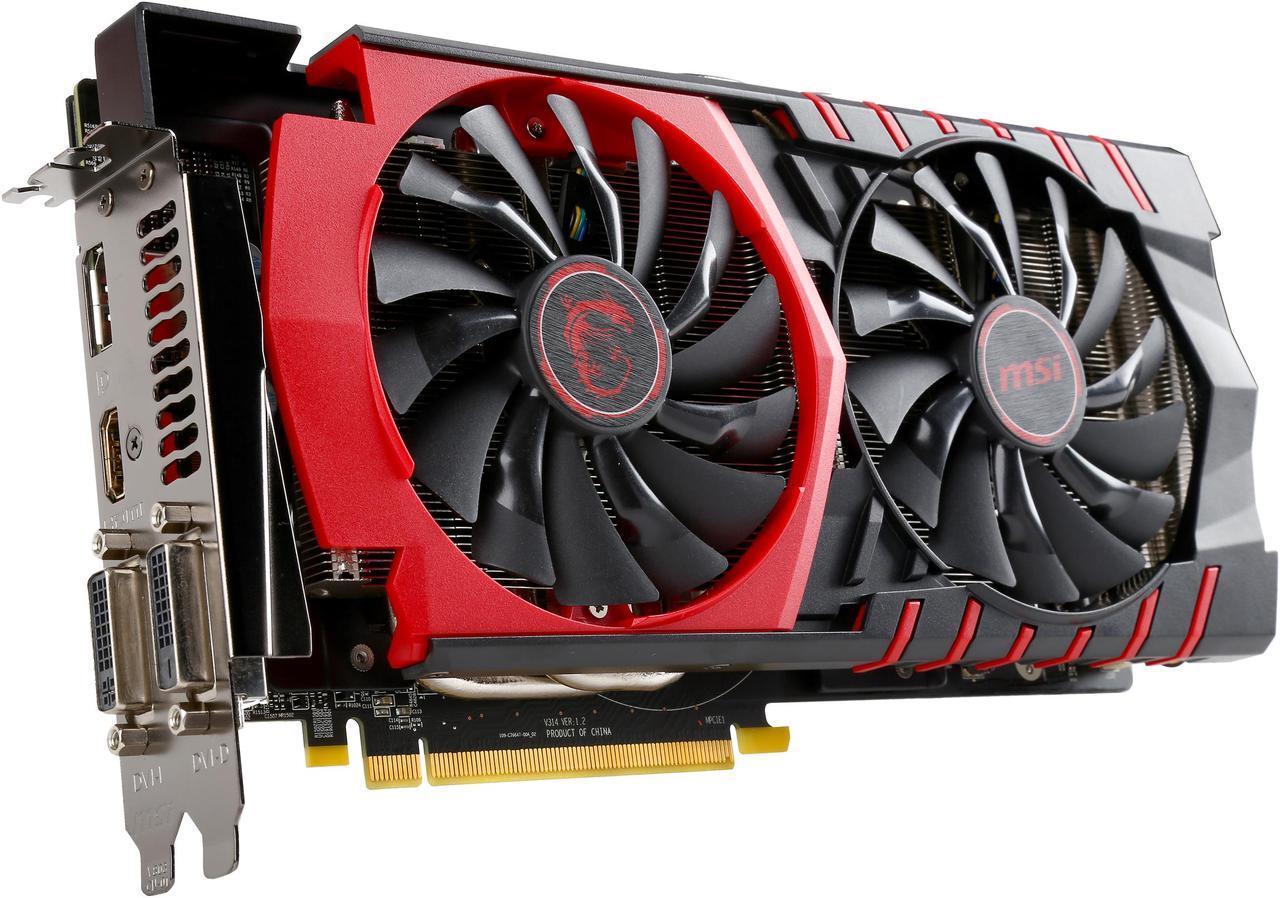 Main image of MSI Radeon R9 380 2GB GDDR5 PCI Express 3.0 CrossFireX Support ATX Graphics Card R9 380 GAMING 2G