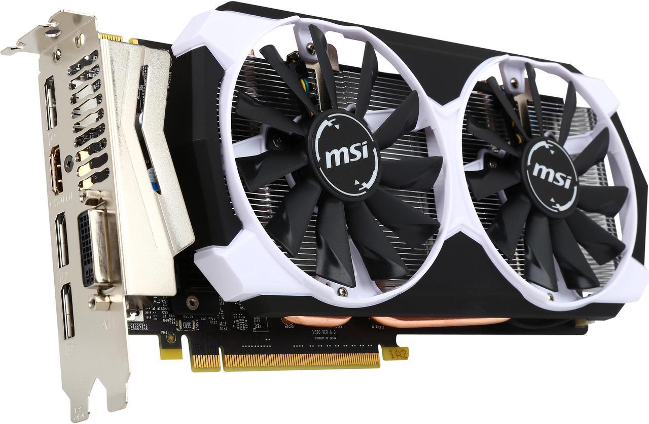 Main image of MSI GeForce GTX 960 4GB GDDR5 PCI Express 3.0 SLI Support ATX Graphics Card GTX 960 4GD5T OC