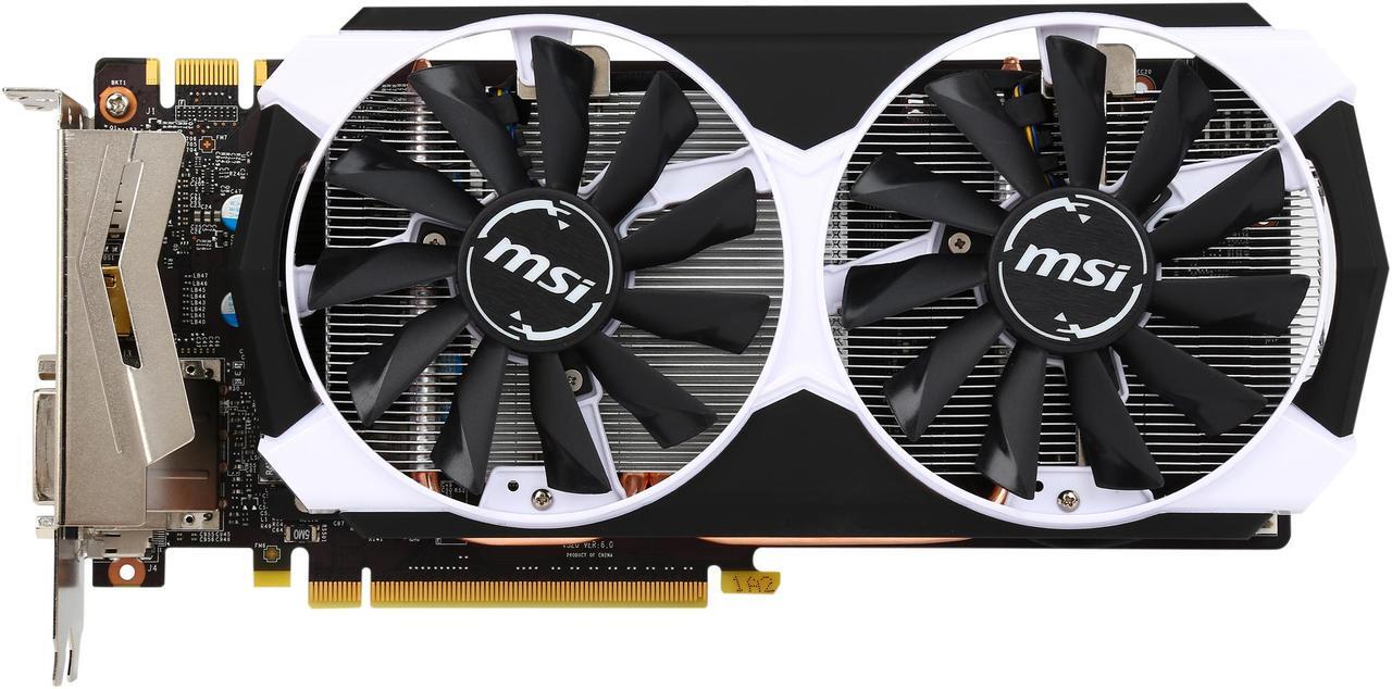 Alt view image 4 of 6 - MSI GeForce GTX 960 4GB GDDR5 PCI Express 3.0 SLI Support ATX Graphics Card GTX 960 4GD5T OC