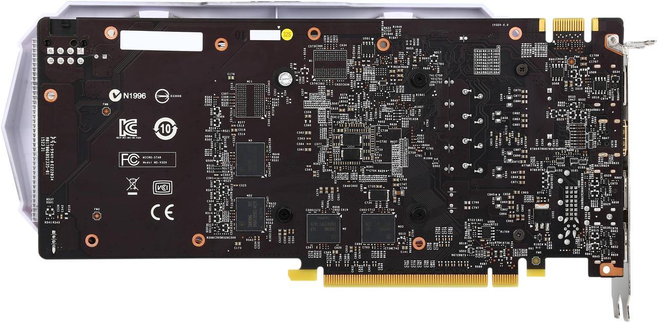 Alt view image 5 of 6 - MSI GeForce GTX 960 4GB GDDR5 PCI Express 3.0 SLI Support ATX Graphics Card GTX 960 4GD5T OC