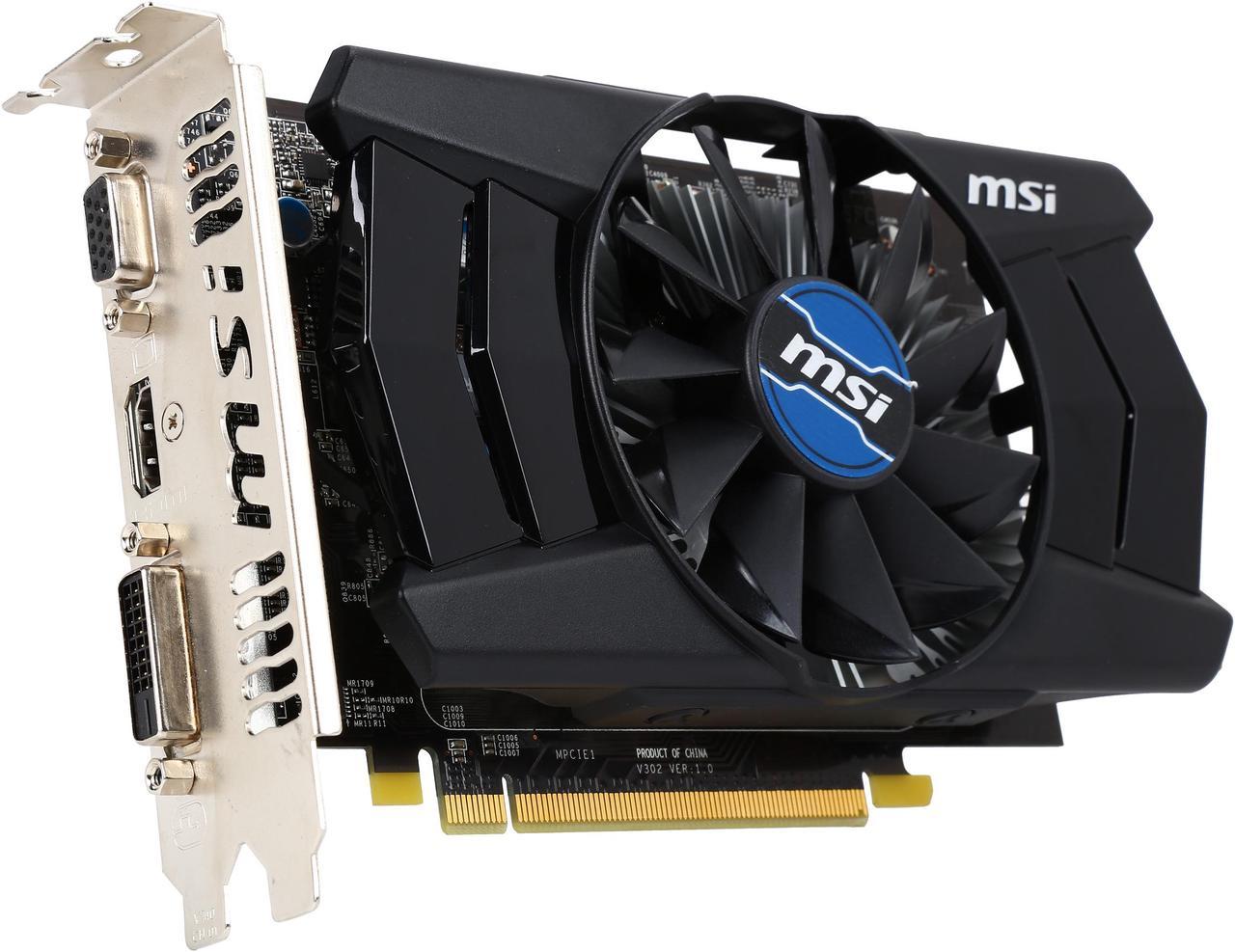 MSI Radeon R7 250 1GB GDDR5 PCI Express 3.0 Video Card R7 250 1GD5 OC-R