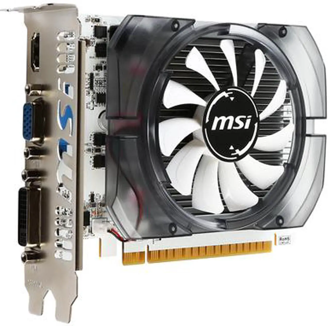 Alt view image 4 of 6 - MSI GeForce GT 730 4GB DDR3 PCI Express 2.0 x16 Graphics Card N730-4GD3V2